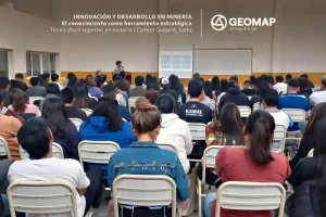 GEOMAP imparte una charla sobre INNOVACIÓN Y DESARROLLO EN MINERÍA en Campo Quijano, Salta. Geomap S.A.