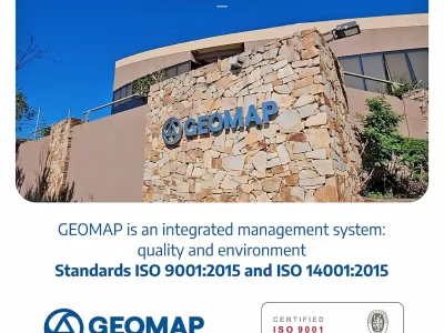 GEOMAP is an integrated management system: quality and environment.